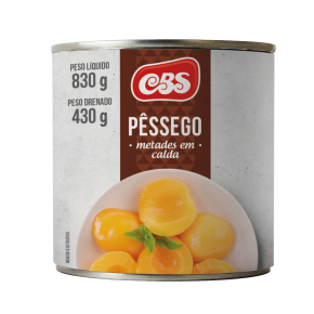 Pessego Cbs 485g Metade