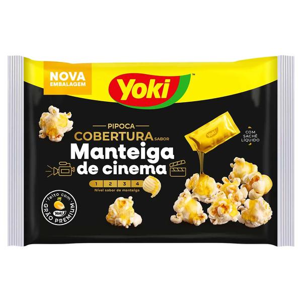 Pipoca Micro Yoki 105g Cobertura Manteiga Cinema