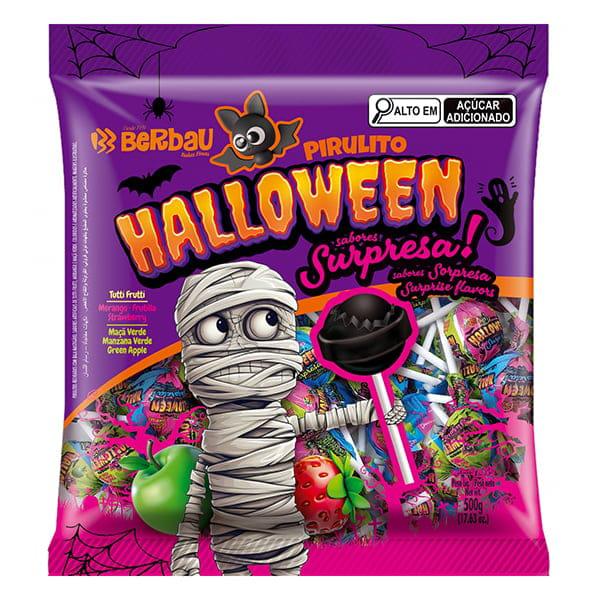Pirulito Berbau 500g Halloween Surpresa