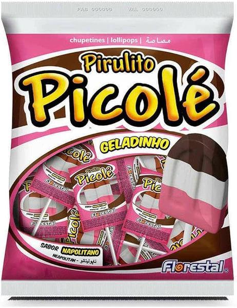 Pirulito Flopito 500g Napolitano