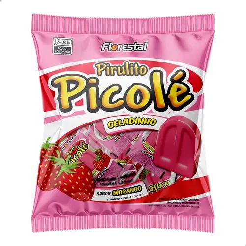 Pirulito Florestal 550g Picole Morango