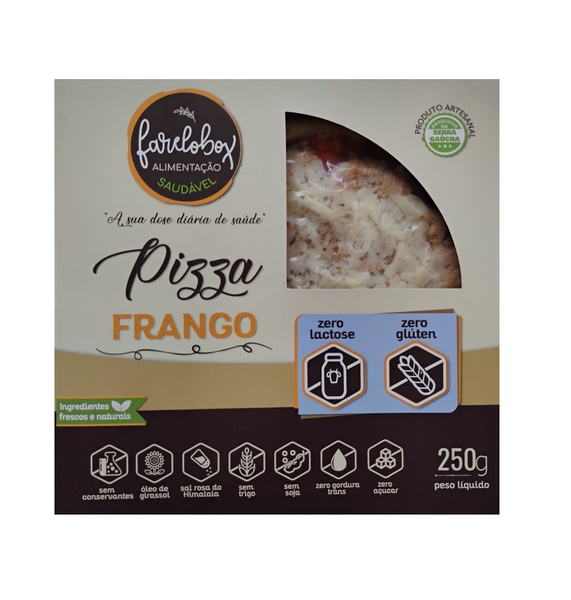 Pizza Farelobox 250g Frango S/Lac S/Glut