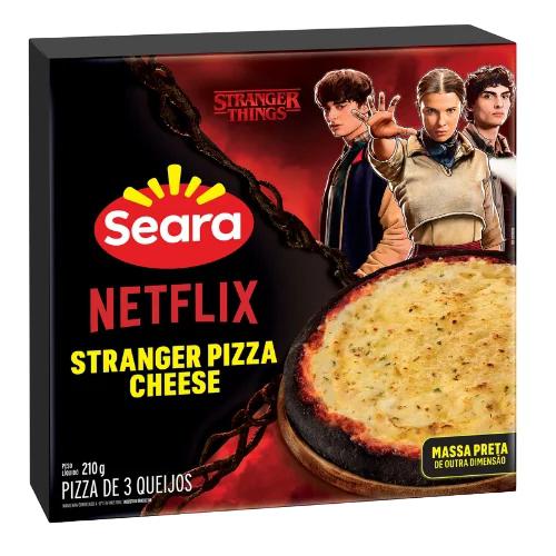 Pizza Seara Stranger Cheese 210g Netflix