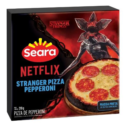 Pizza Seara Stranger Pepperoni 210g Netflix