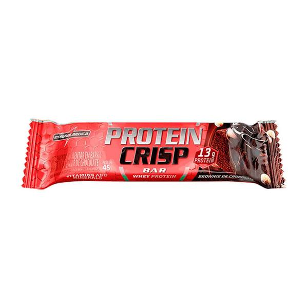 Protein Crisp Integralmedica 45g Brownie Chocolate