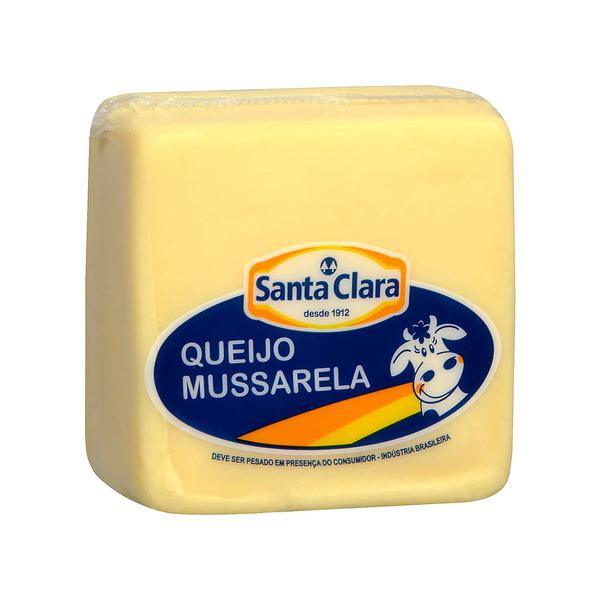 Queijo Mussarela Santa Clara Pedaço Kg