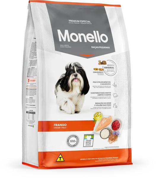 Racao Monello Dog 1kg Racas Pequenas