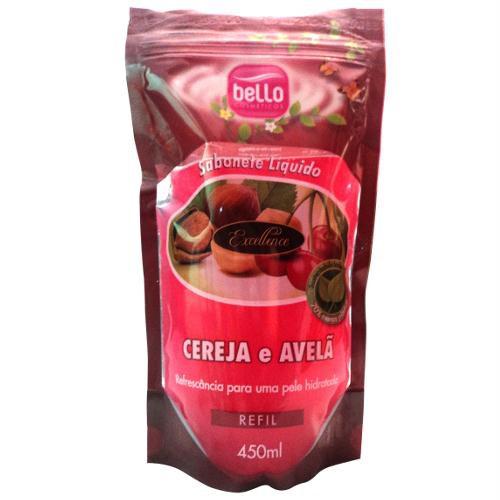 Refil Sabonete Liquido Bello 400ml Cereja/Avela