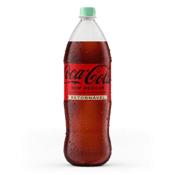 Refrigerante Coca Cola Zero 2L Retornavel