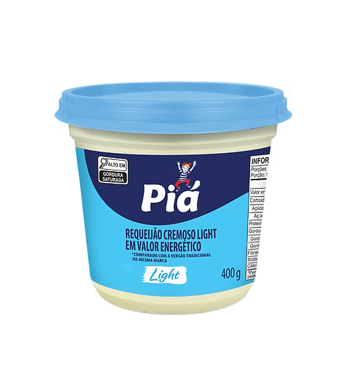 Requeijao Pia 400g Light