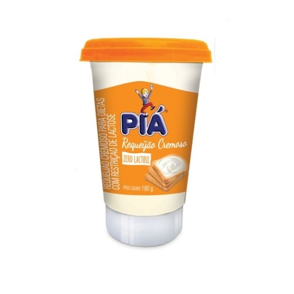 Requeijao Pia Zero Lactose 180g