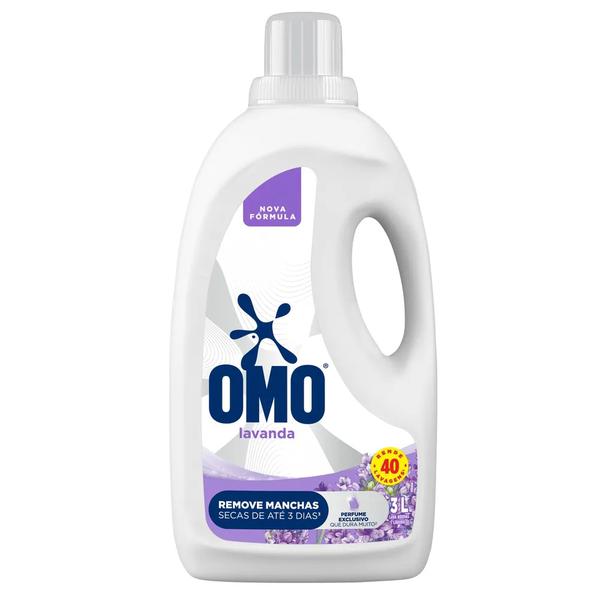 Sabao Liquido Omo 3l Lavanda