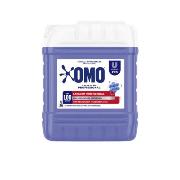 Sabao Liquido Omo 7l Limpeza Profissional