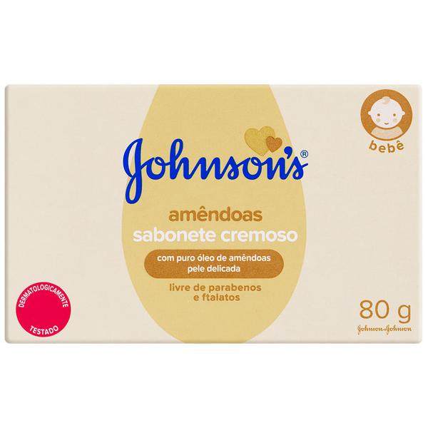 Sabonete Johnsons 80g Pele Delicada