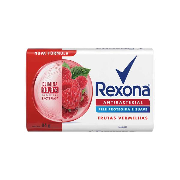 Sabonete Rexona 84g Antibac Frutas Vermelhas