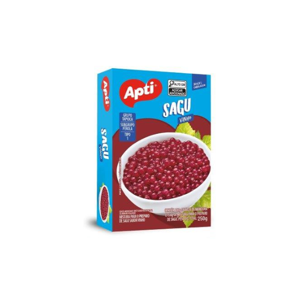 Sagu Apti 250g Vinho