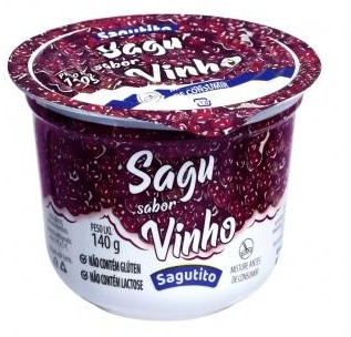 Sagu Sagutito 140g Vinho