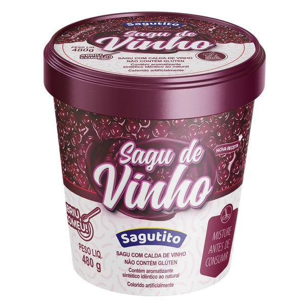 Sagu Sagutito 480g Vinho