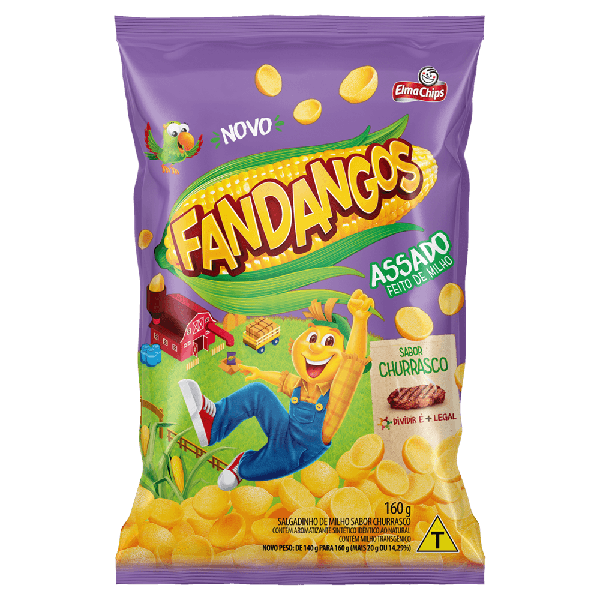 Salg Elma Chips Fandangos 160g Churrasco