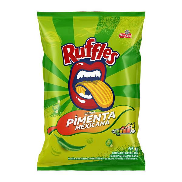 Salg Elma Chips Ruffles 65g Pimenta Mexicana