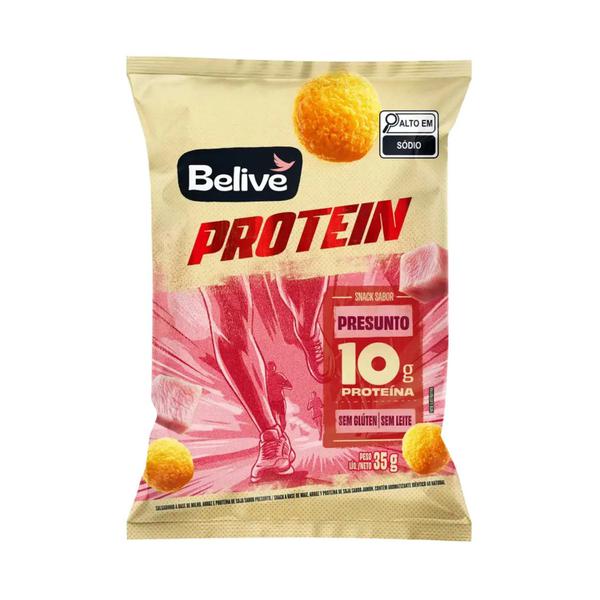 Salgadinho Belive Protein 35g Presunto