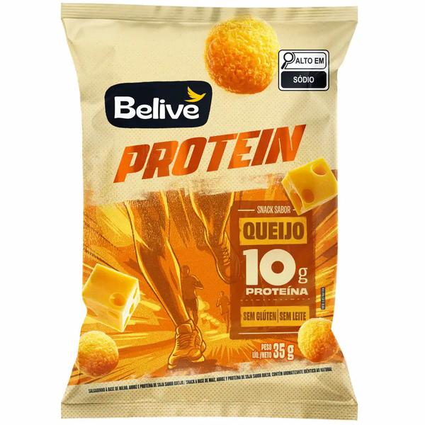 Salgadinho Belive Protein 35g Queijo