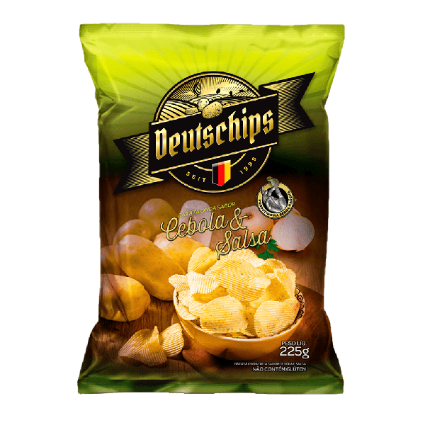 Salgadinho Deutschips Batata 225g Cebola/Salsa