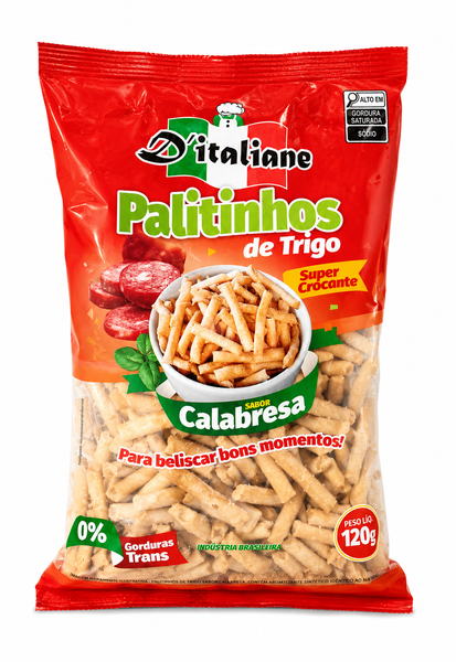Salgadinho Ditaliane 140g Calabres