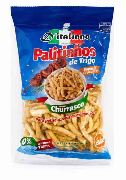 Salgadinho Ditaliane 140g Churrasco