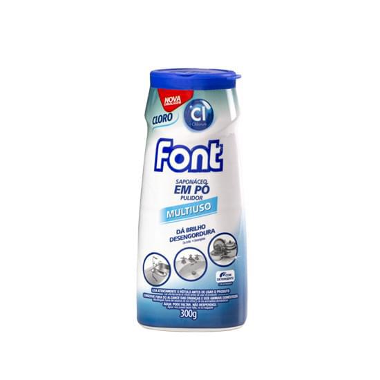 Saponaceo Font 300g Cloro