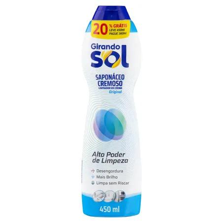 Saponaceo Girando Sol 450ml Original 20% Gts