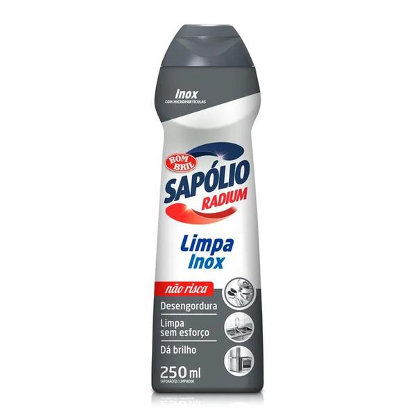 Saponaceo Radium Cremoso 250ml Inox