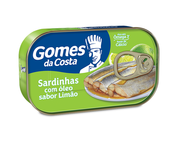 Sardinha Gomes da Costa 125g Limao