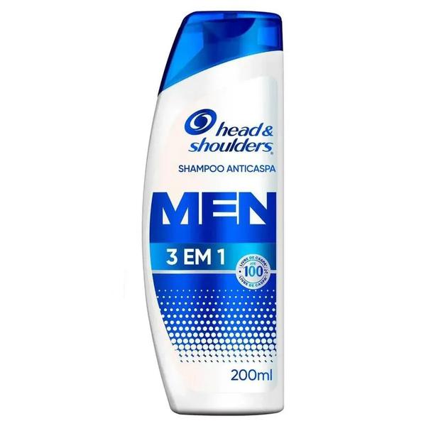 Shampoo Head Shoulders 200ml 3 em 1
