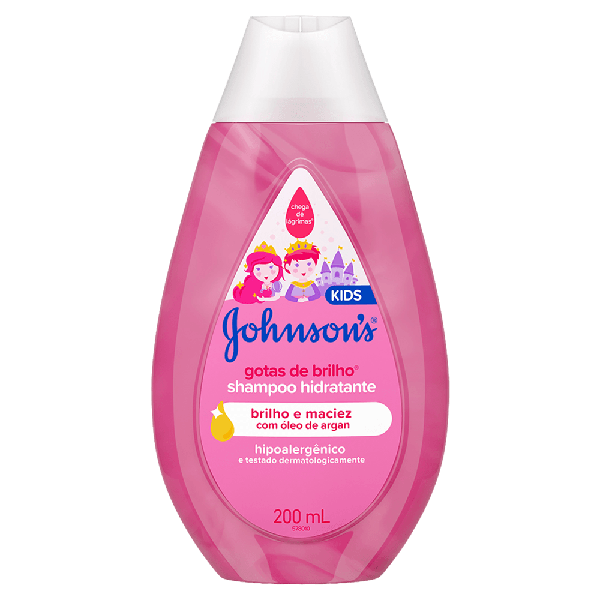 Shampoo Johnsons 200ml Gotas Brilho