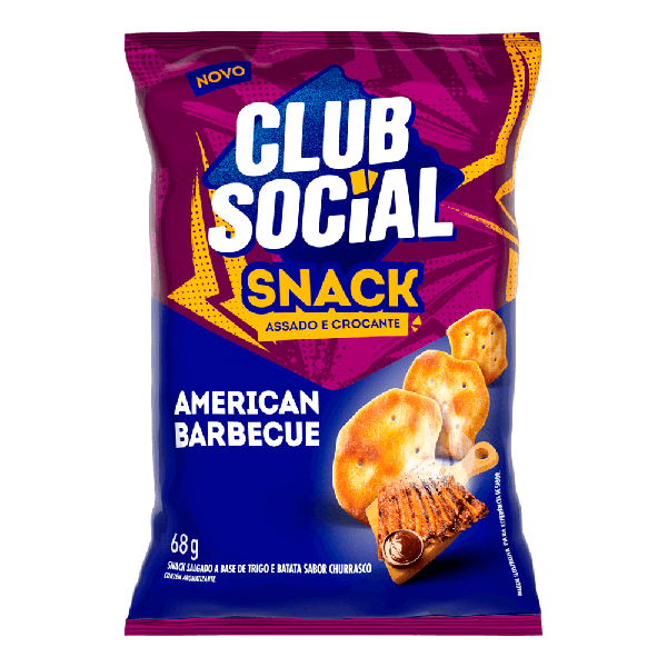 Snack Club Social 68g Amarican Barbecue