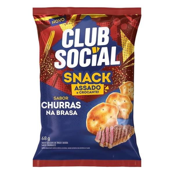 Snack Club Social 68g Churras na Brasa