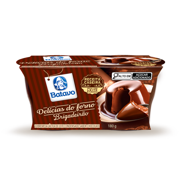 Sobremesa Batavo Brigadeirao 180g