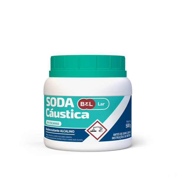 Soda Caustica Sodabel 500g
