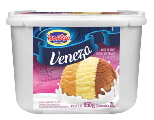 Sorvete Milao 2l Veneza