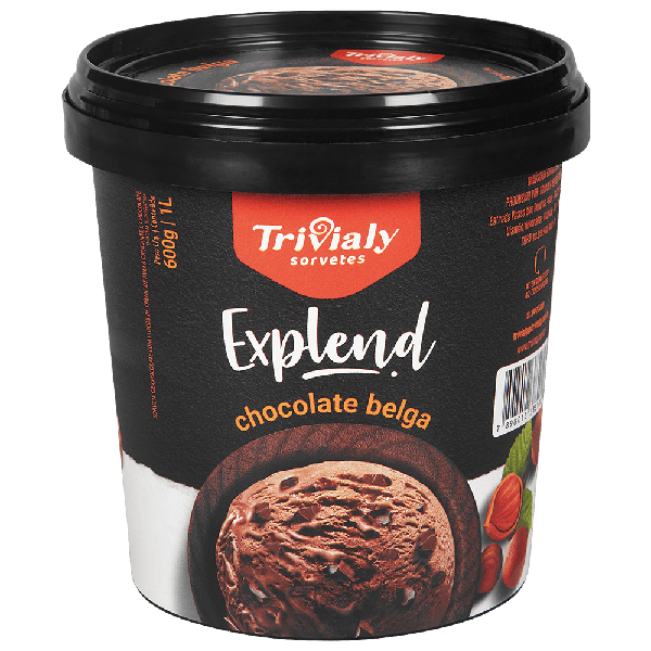 Sorvete Trivialy 1l Creamy Chocolate