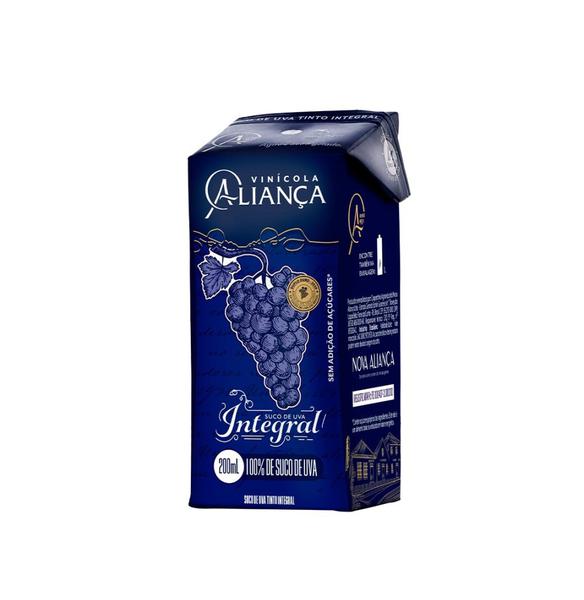 Suco Alianca 200ml Uva Tinto