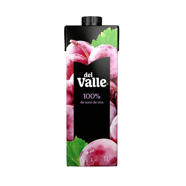 Suco Del Valle 100% 1l Uva