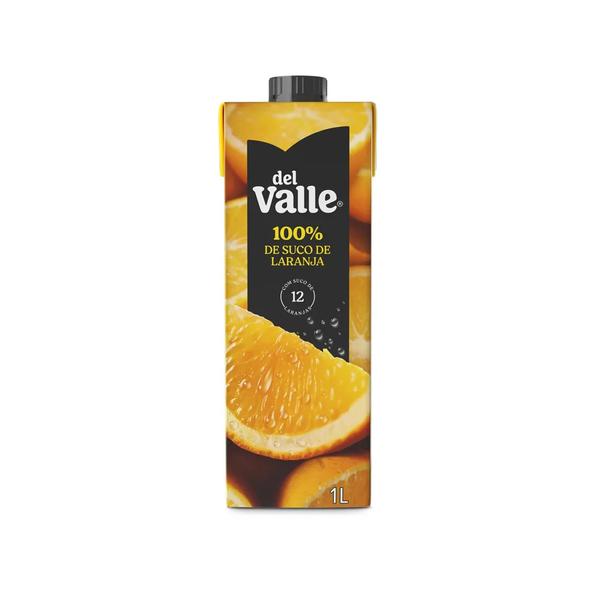 Suco Del Valle 100% 1l Laranja