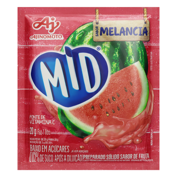 Suco Mid 20g Melancia