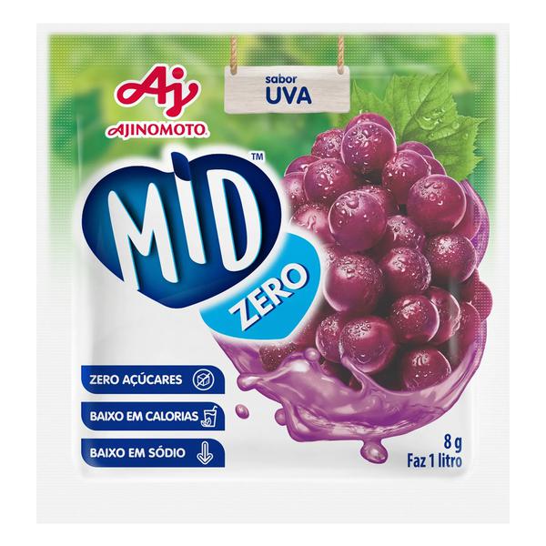Suco Mid 8g Uva Zero