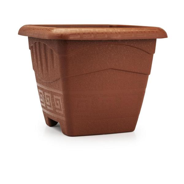 Tacho Quadrado Grande 11l Terracota