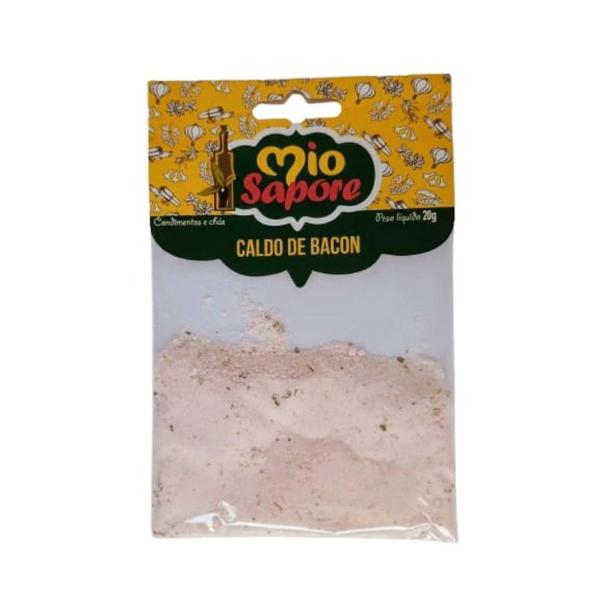 Tempero Mio Sapore 20g Caldo Bacon