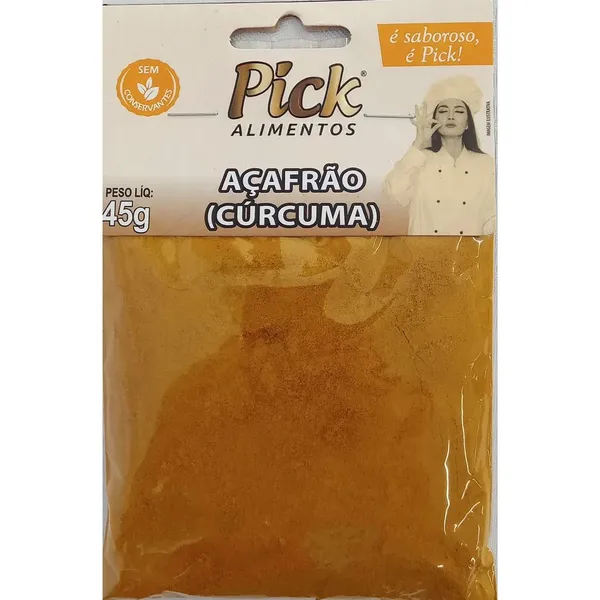 Tempero Pick 45g Acafrao
