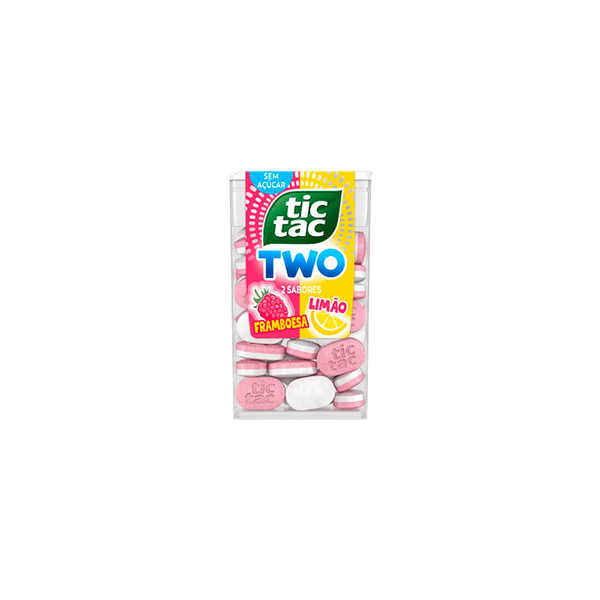 Tic Tac Two 38,5g Framboesa e Limao
